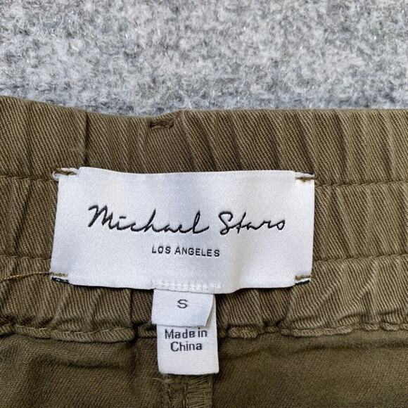 Michael Stars Skirt Womens S Olive Green Monroe Utility Patch Deep Pockets Mini - Picture 4 of 11